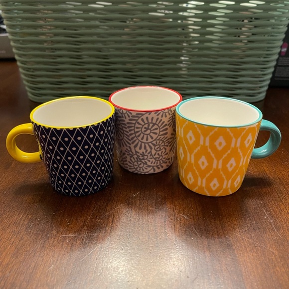 Selamica Ceramic 3.5 Oz Mugs (Set of 3) - Picture 2 of 7